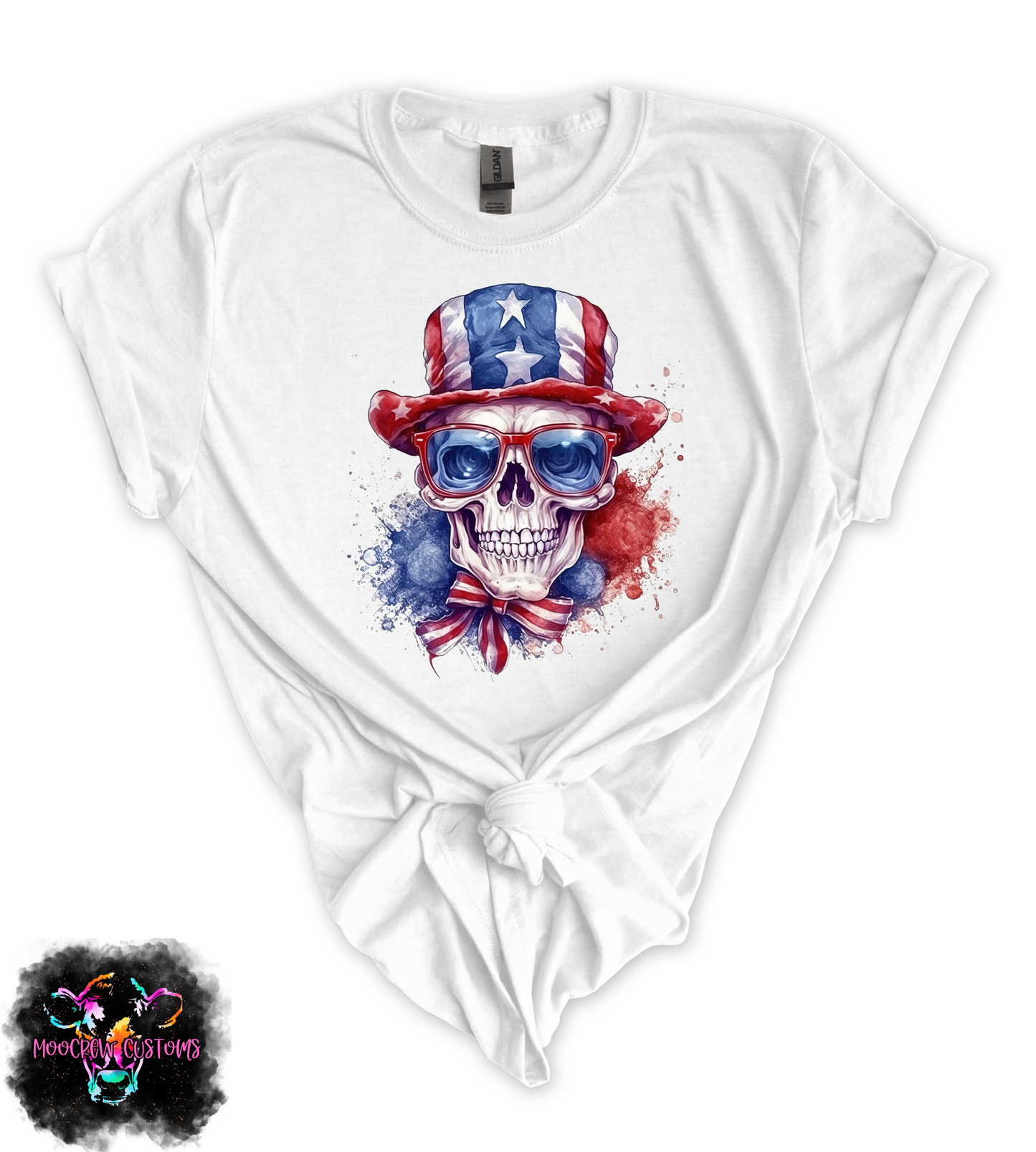 Americana Skull Tshirt
