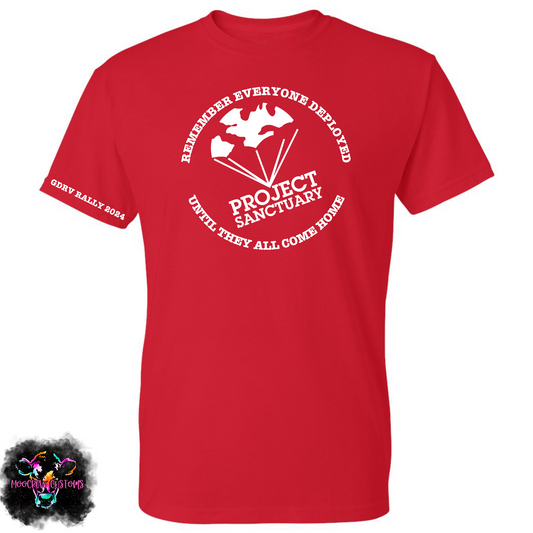 GDRV 2024 Project Sanctuary RED Shirt