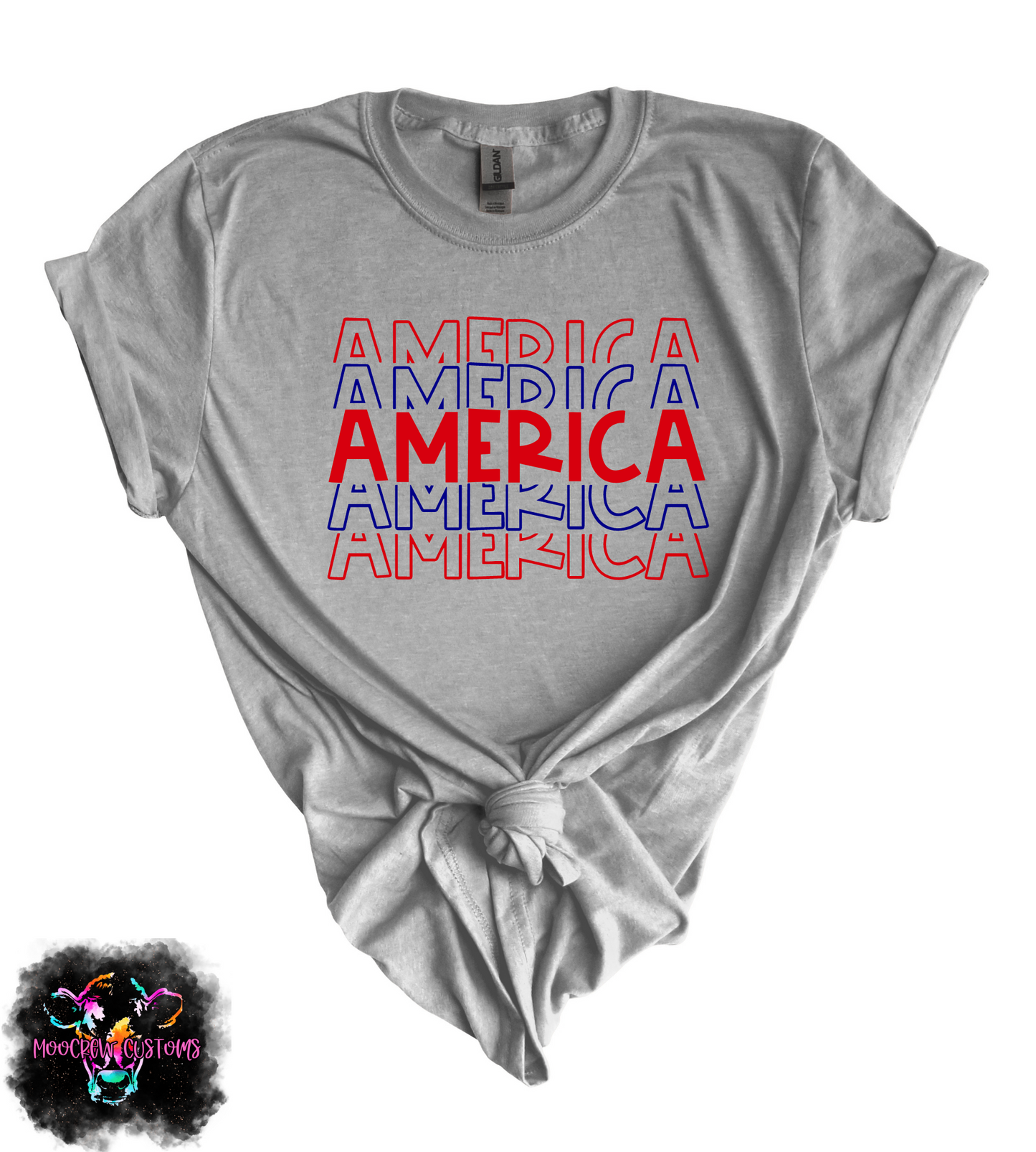 American Stacked Tshirt