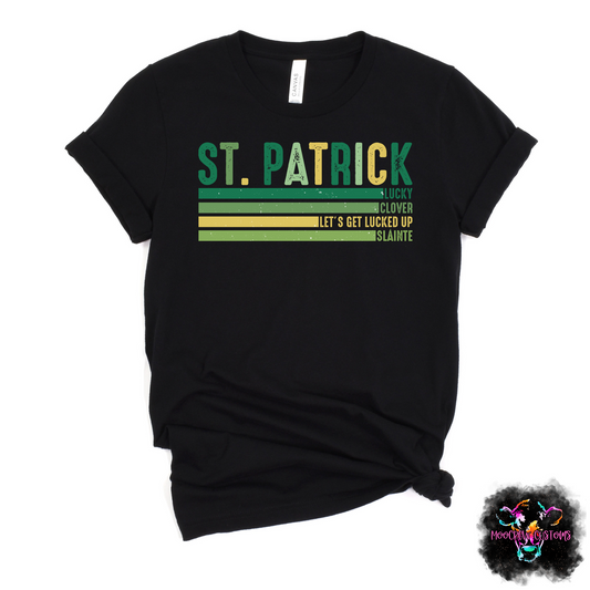 St. Patrick Stacked Tshirt