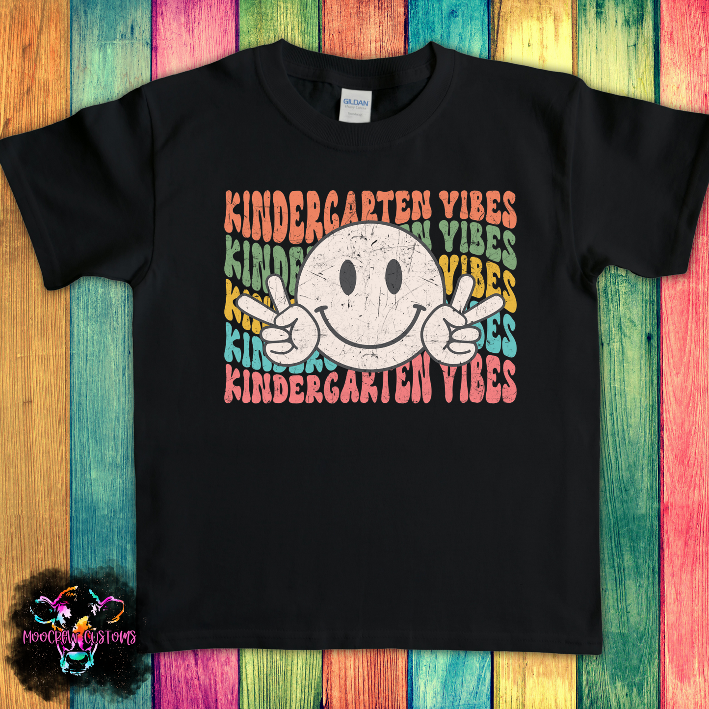 Retro Smiley Grade Youth Tshirt