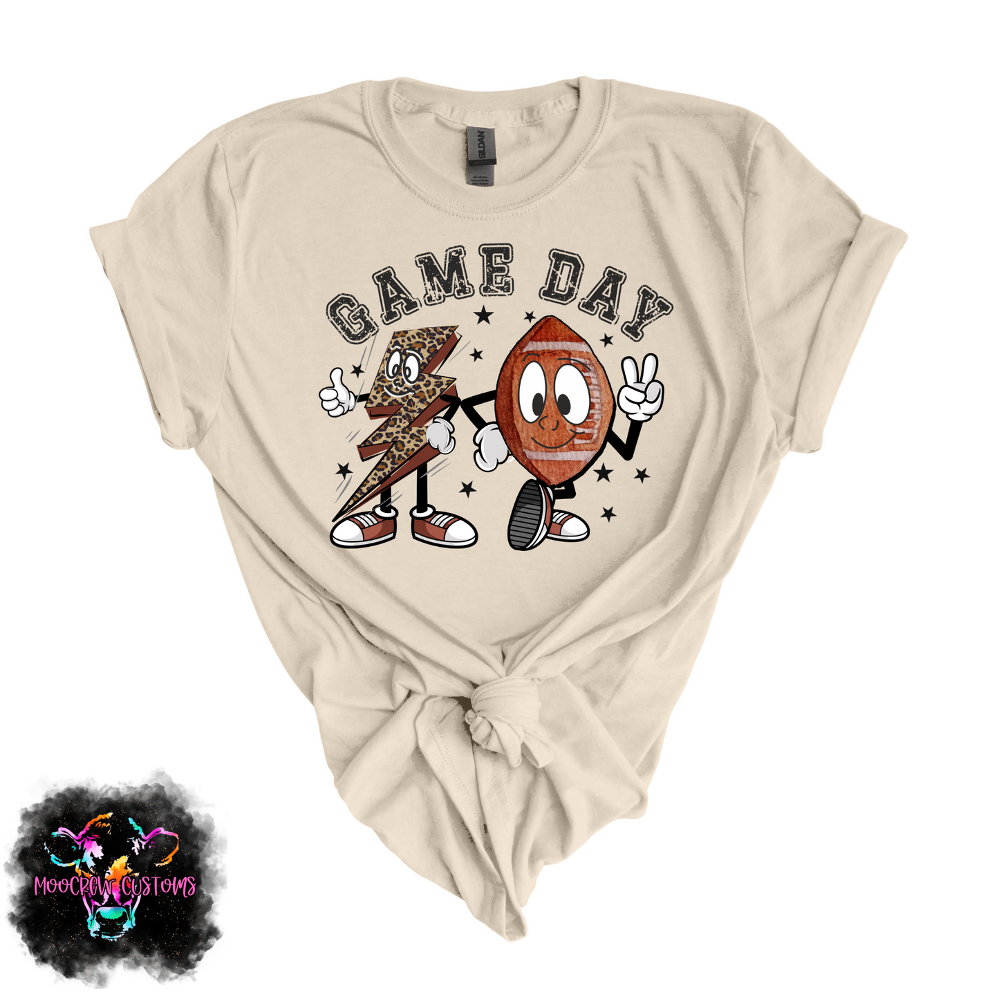 Retro Game Day Football Shirt