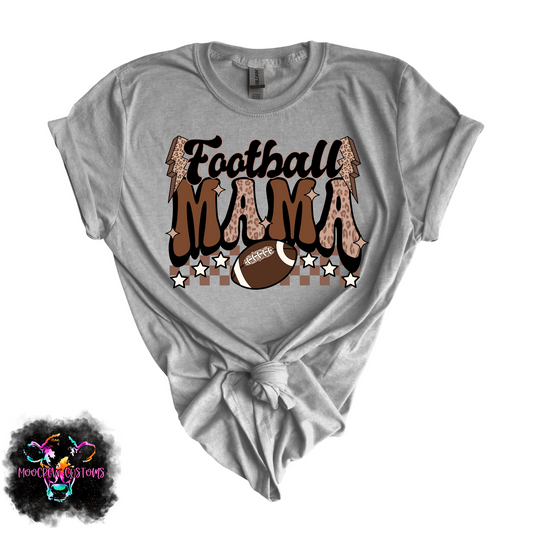 Football Mama Retro Shirt