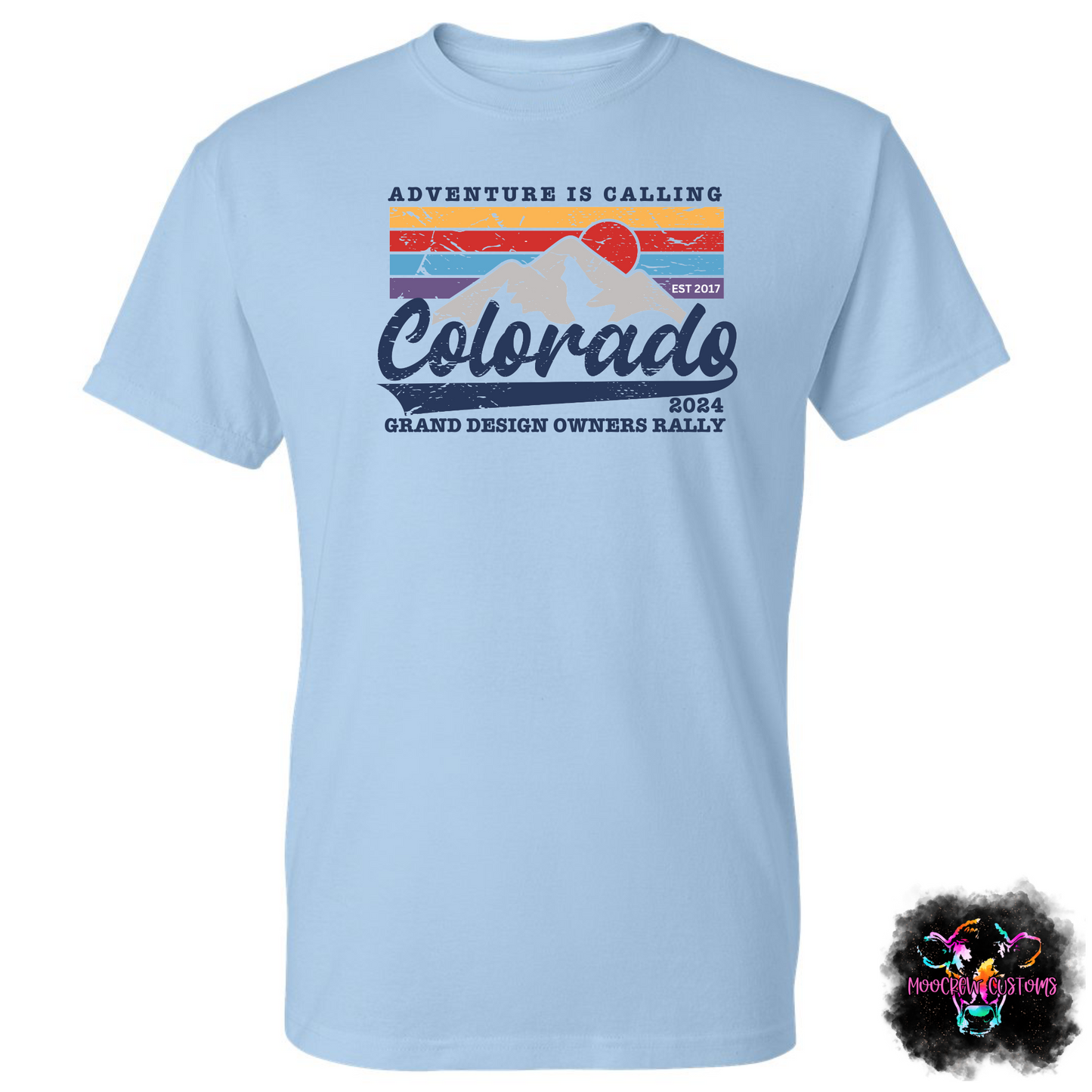 Colorado Grand Design Owners Rally 2024 Tshirt