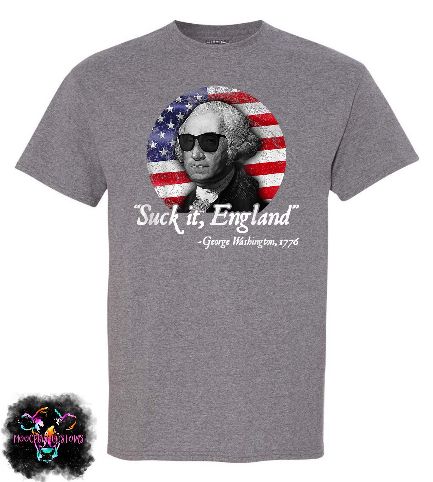 George Washington Suck It England Tshirt