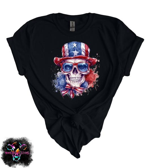 Americana Skull Tshirt