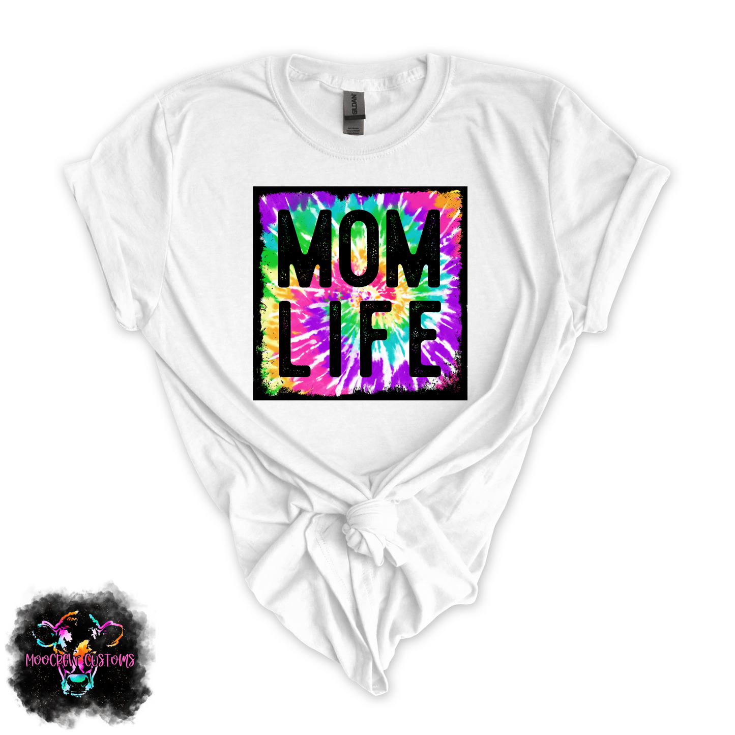 Tie Dye Mom Life Tshirt