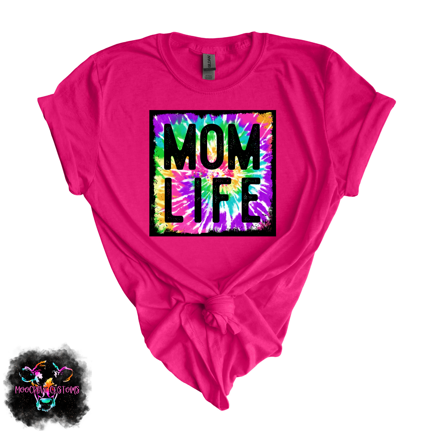 Tie Dye Mom Life Tshirt