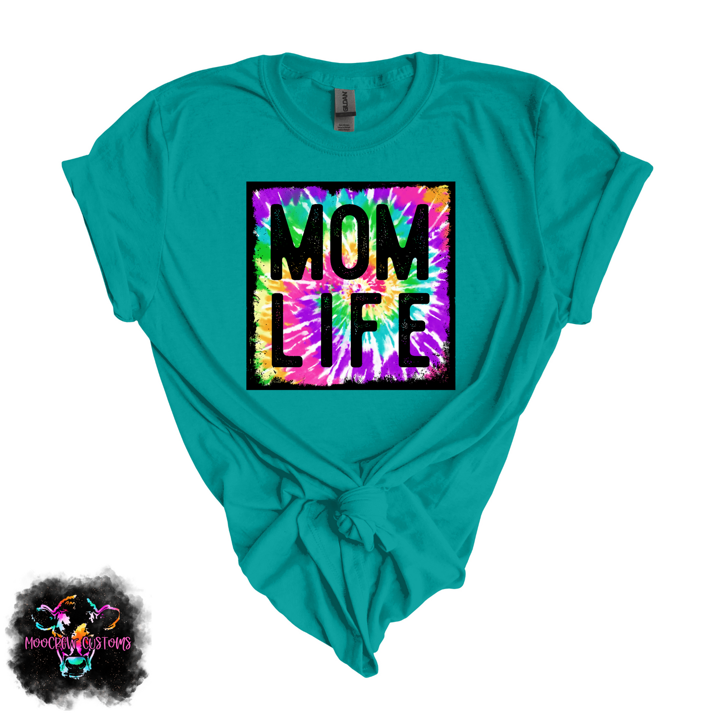 Tie Dye Mom Life Tshirt