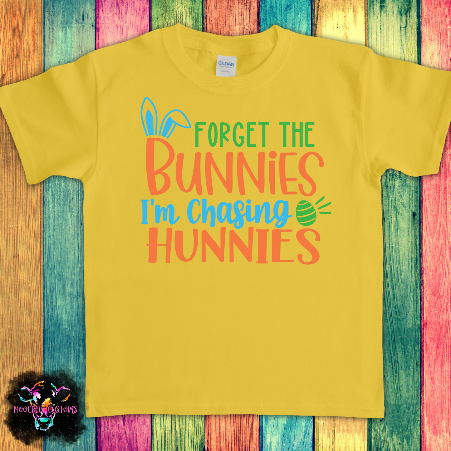 Forget The Bunnies Kids Tshirt