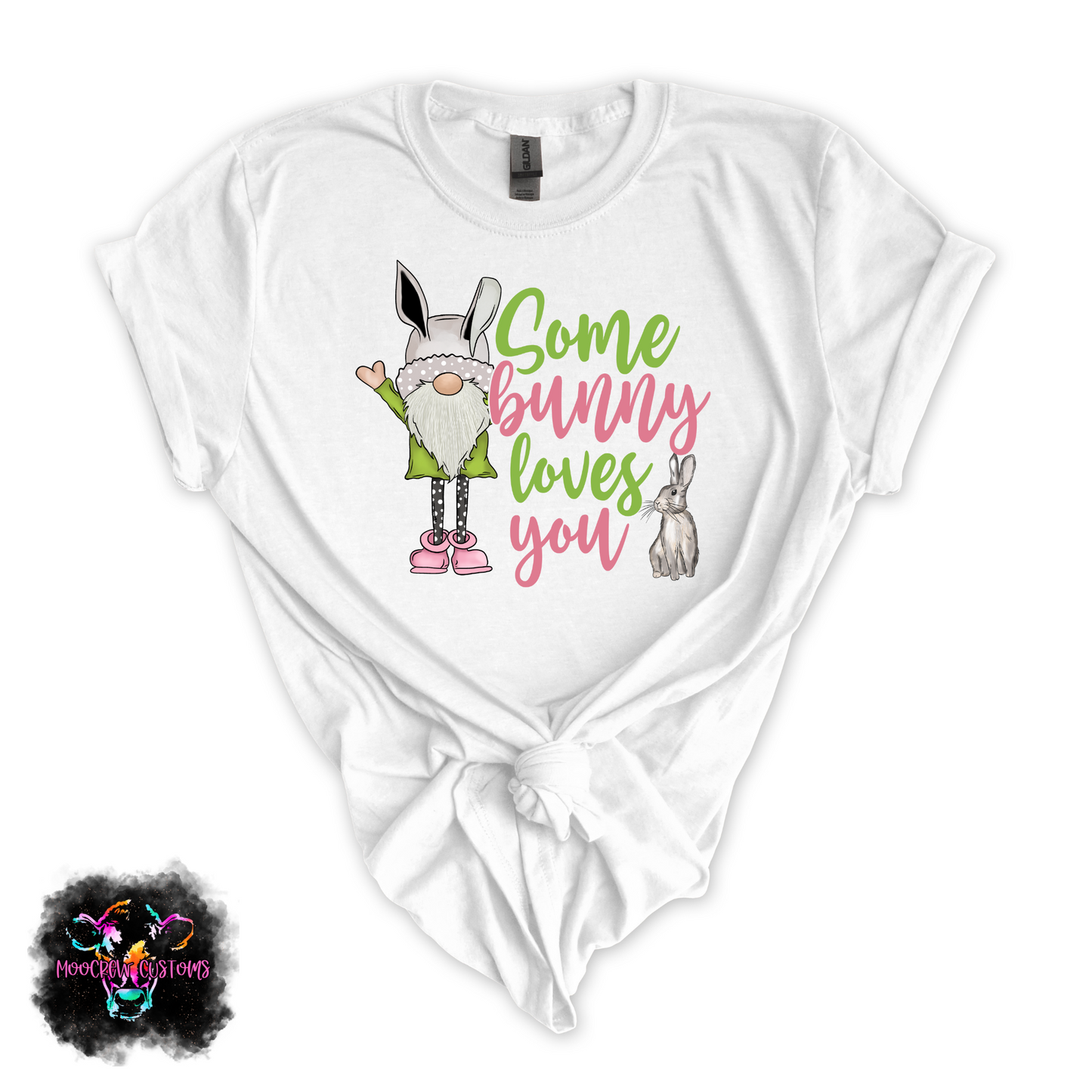 Some Bunny Loves You Gnome Tshirt