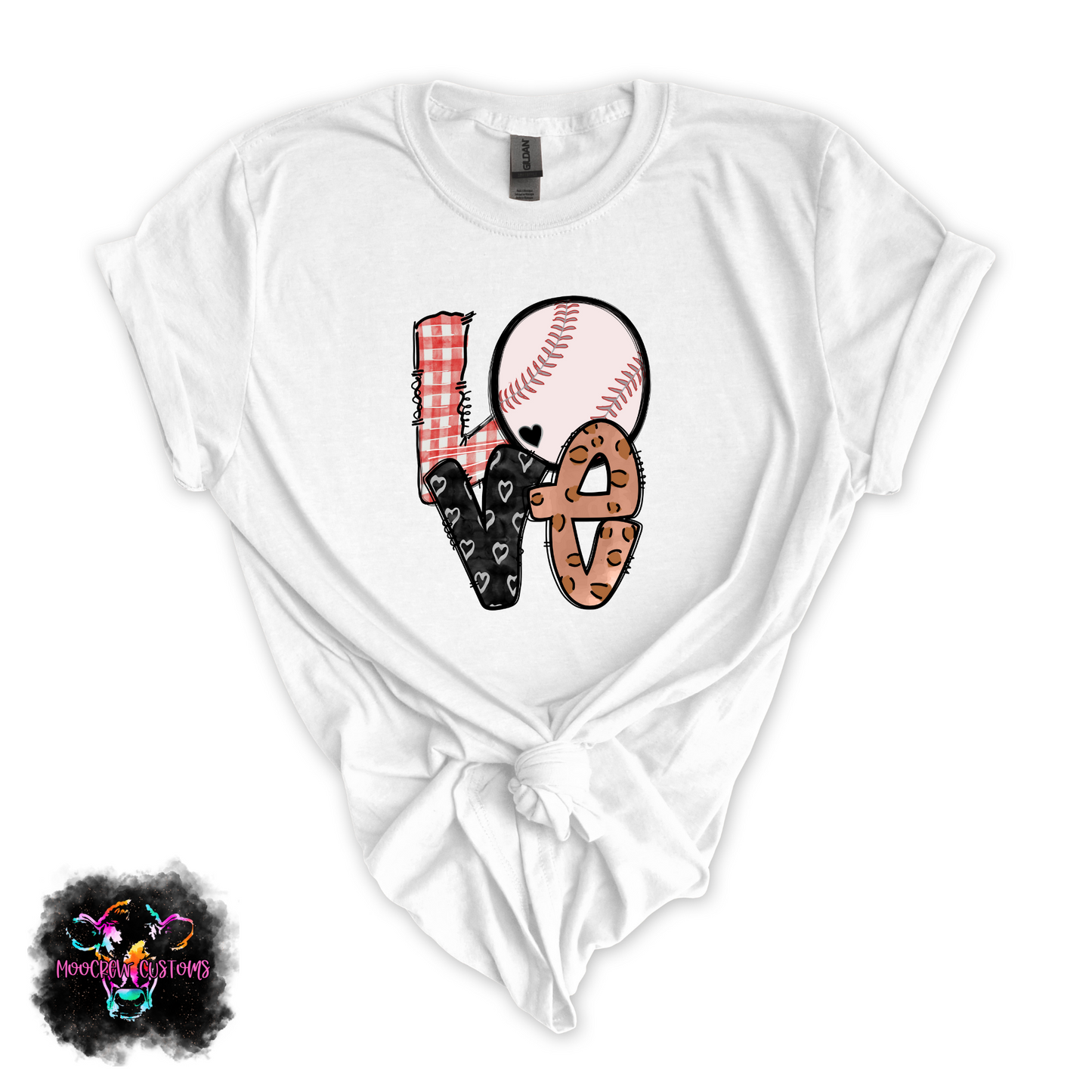 Baseball LOVE Tshirt