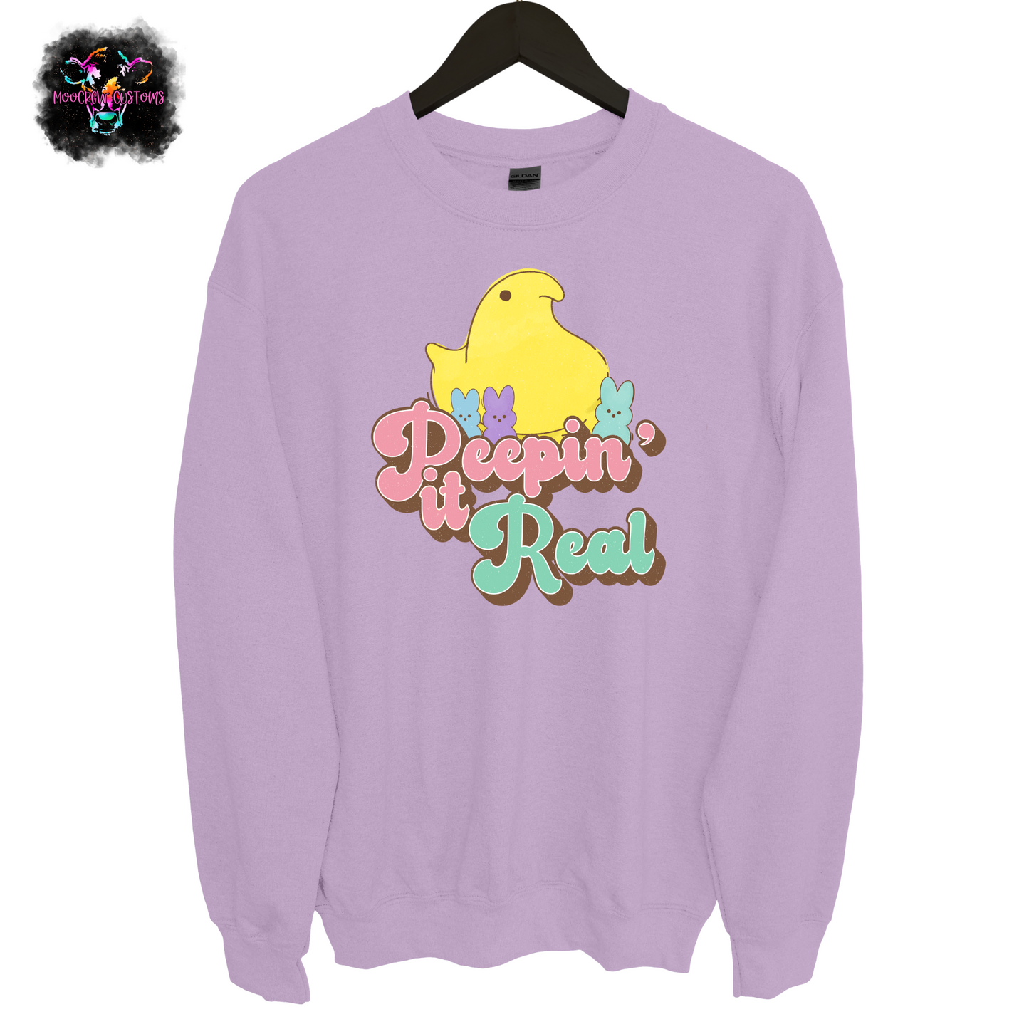 Peepin' It Real Crewneck