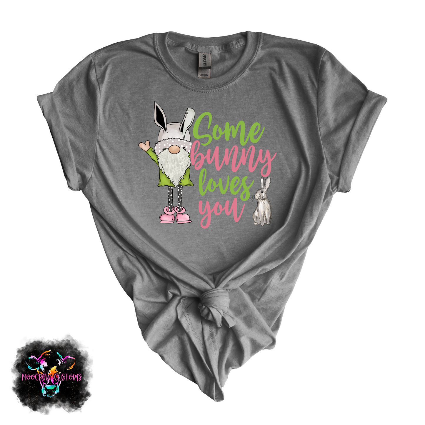 Some Bunny Loves You Gnome Tshirt