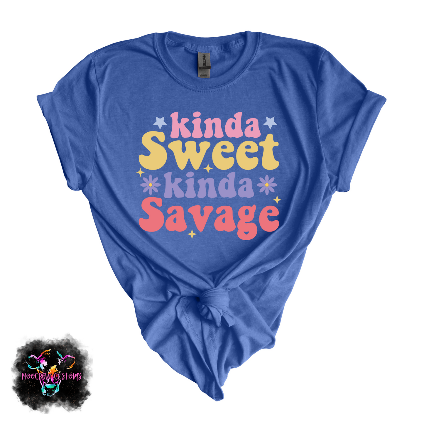 Kinda Savage Kinda Sweet Retro Tshirt