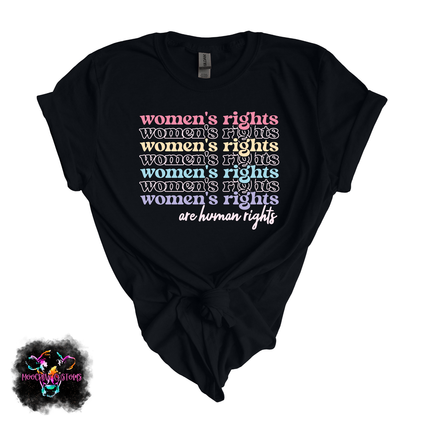 Women's Rights Stacked Tshirt