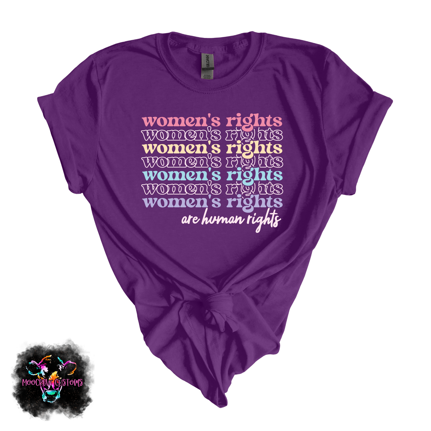 Women's Rights Stacked Tshirt