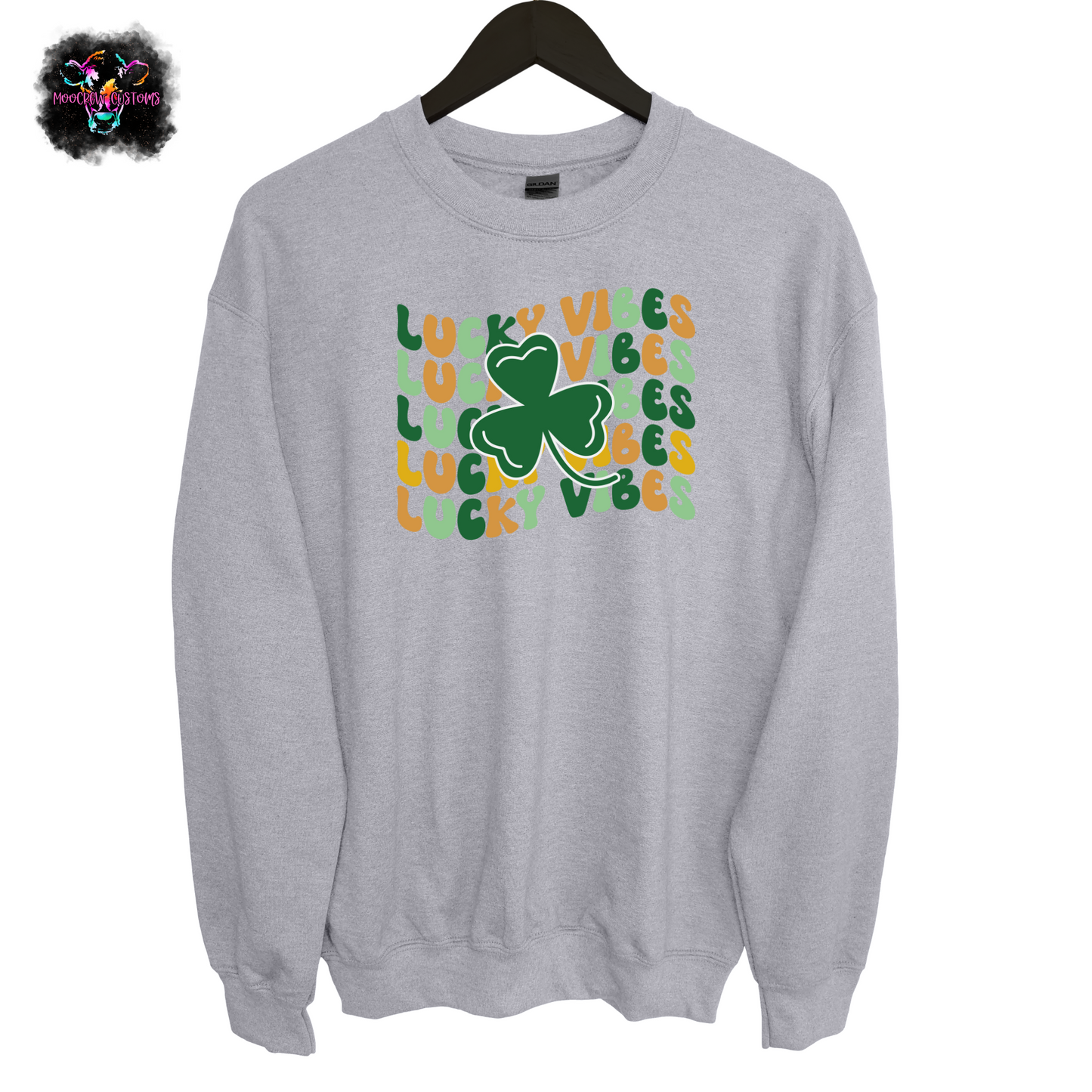 Lucky Vibes Crewneck