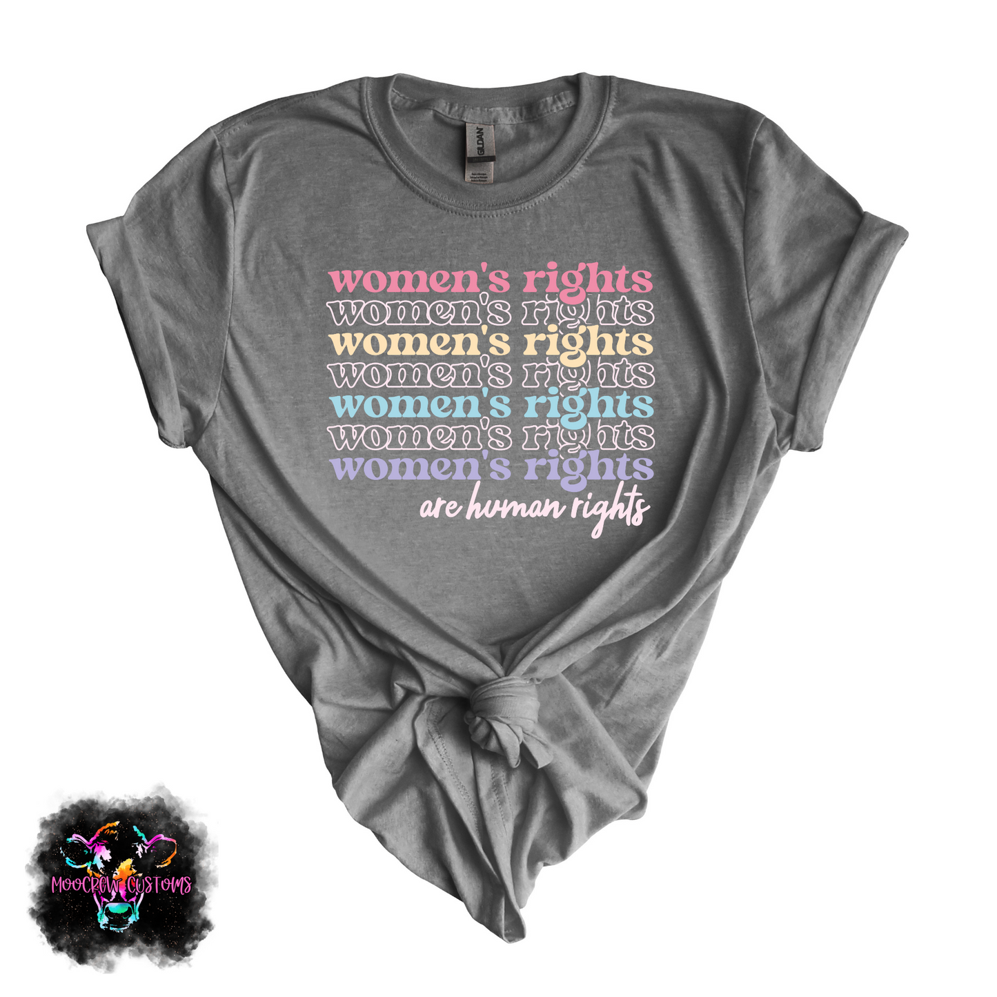 Women's Rights Stacked Tshirt