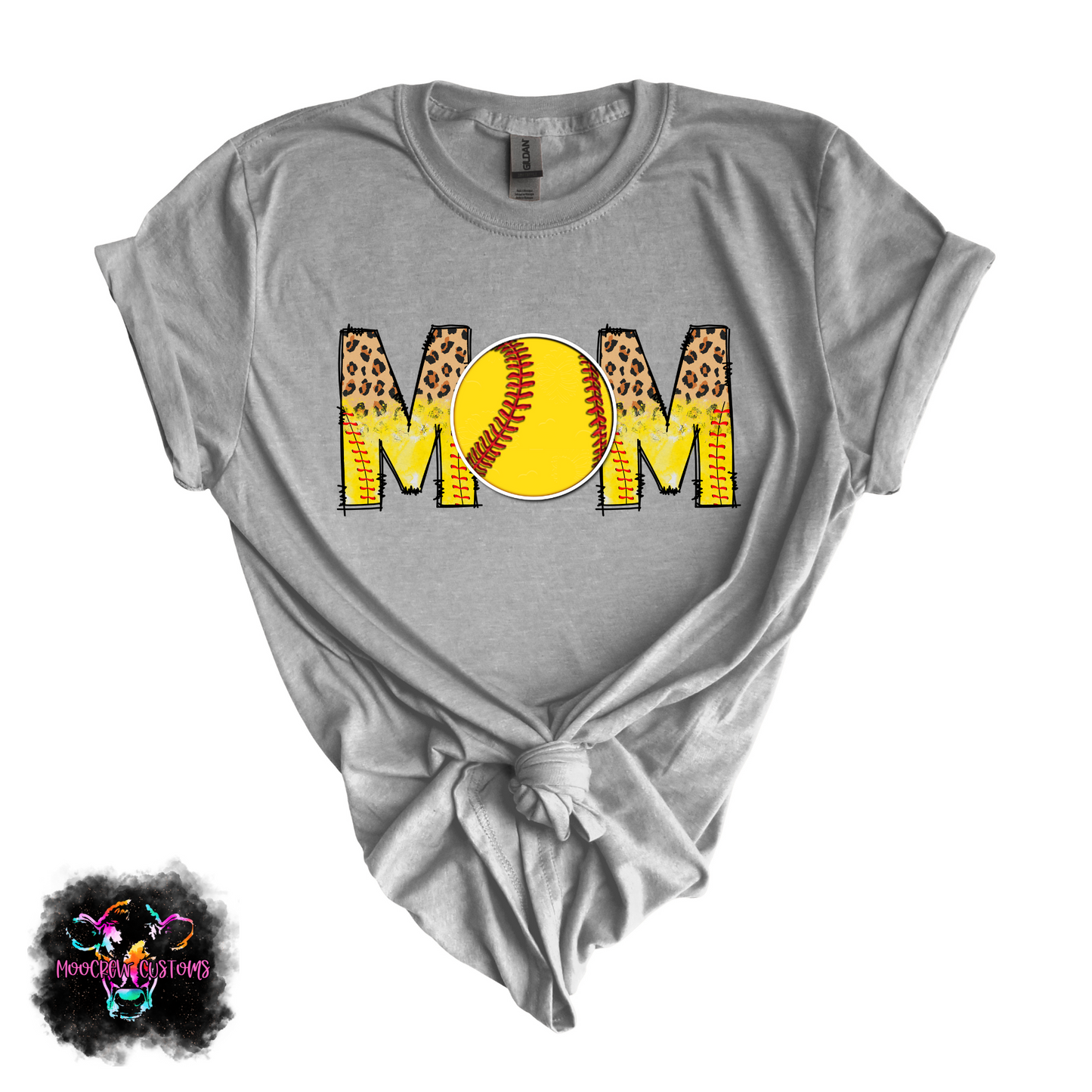 Mom Softball Tshirt