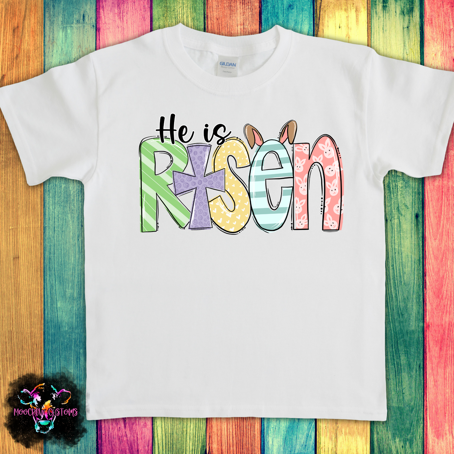 He Is Risen Kids Tshirt