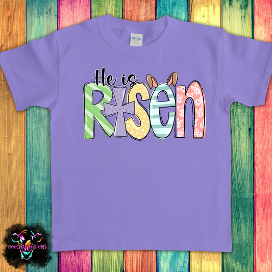 He Is Risen Kids Tshirt