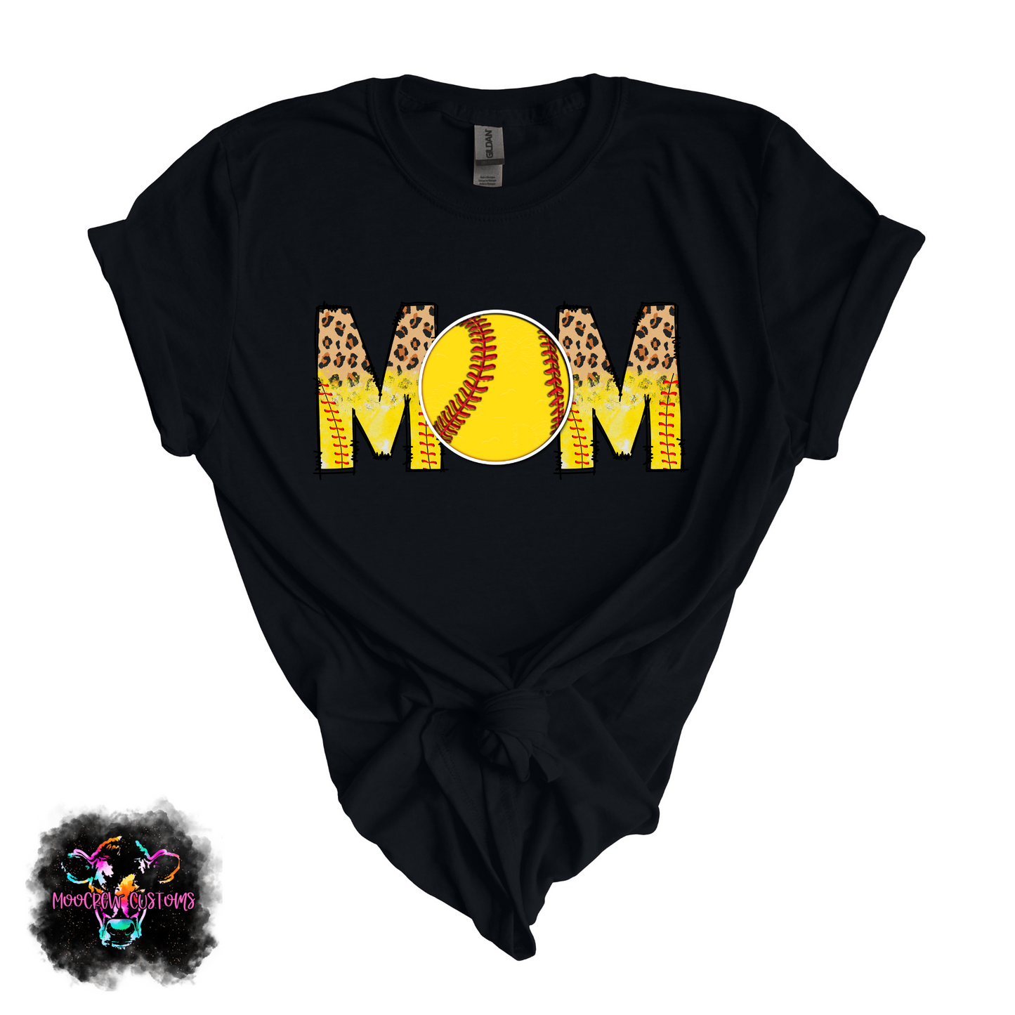 Mom Softball Tshirt