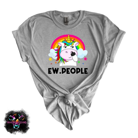 Ew People Unicorn Tshirt