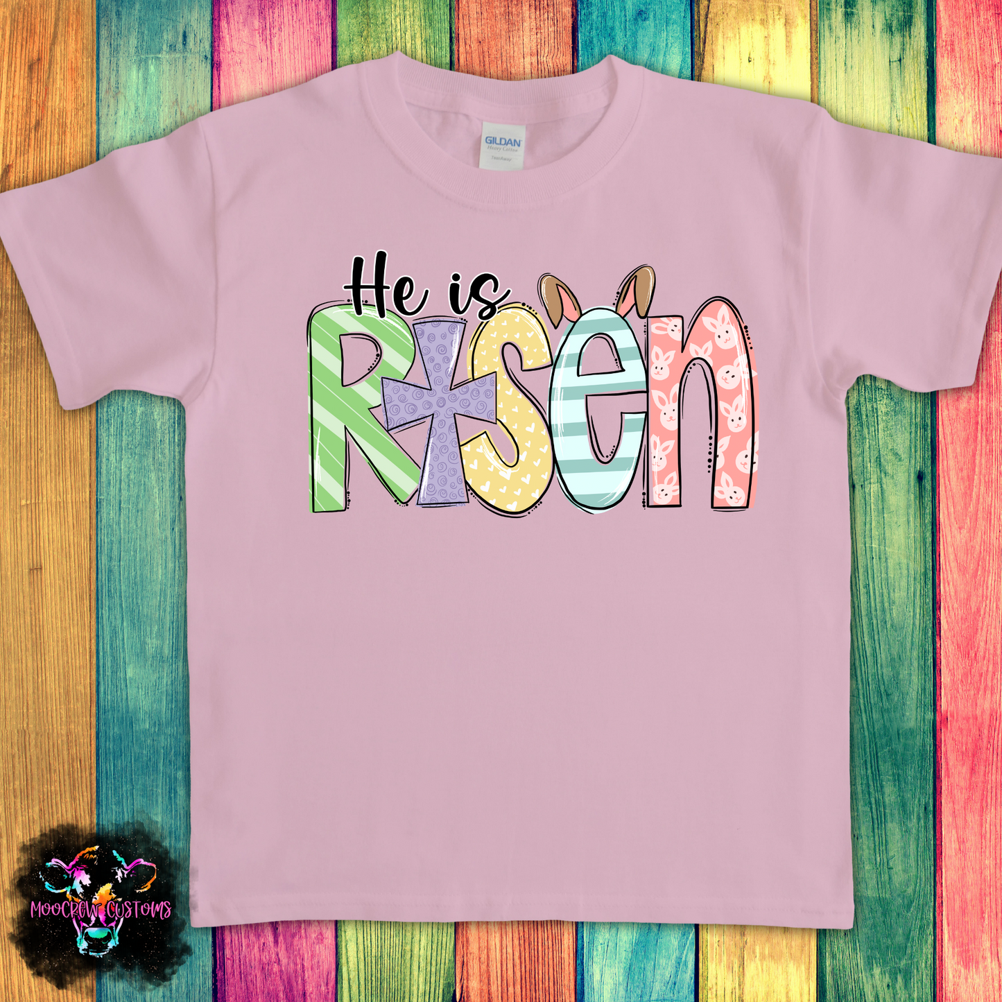 He Is Risen Kids Tshirt