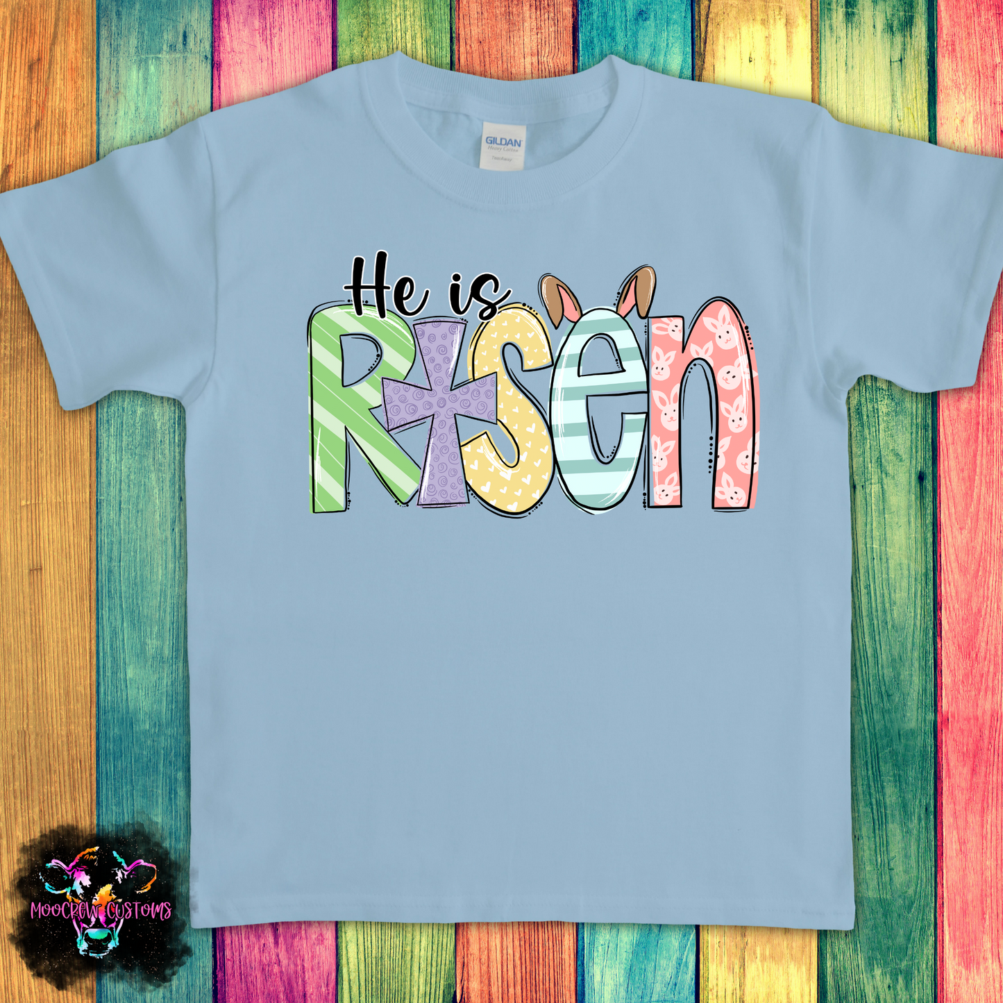 He Is Risen Kids Tshirt