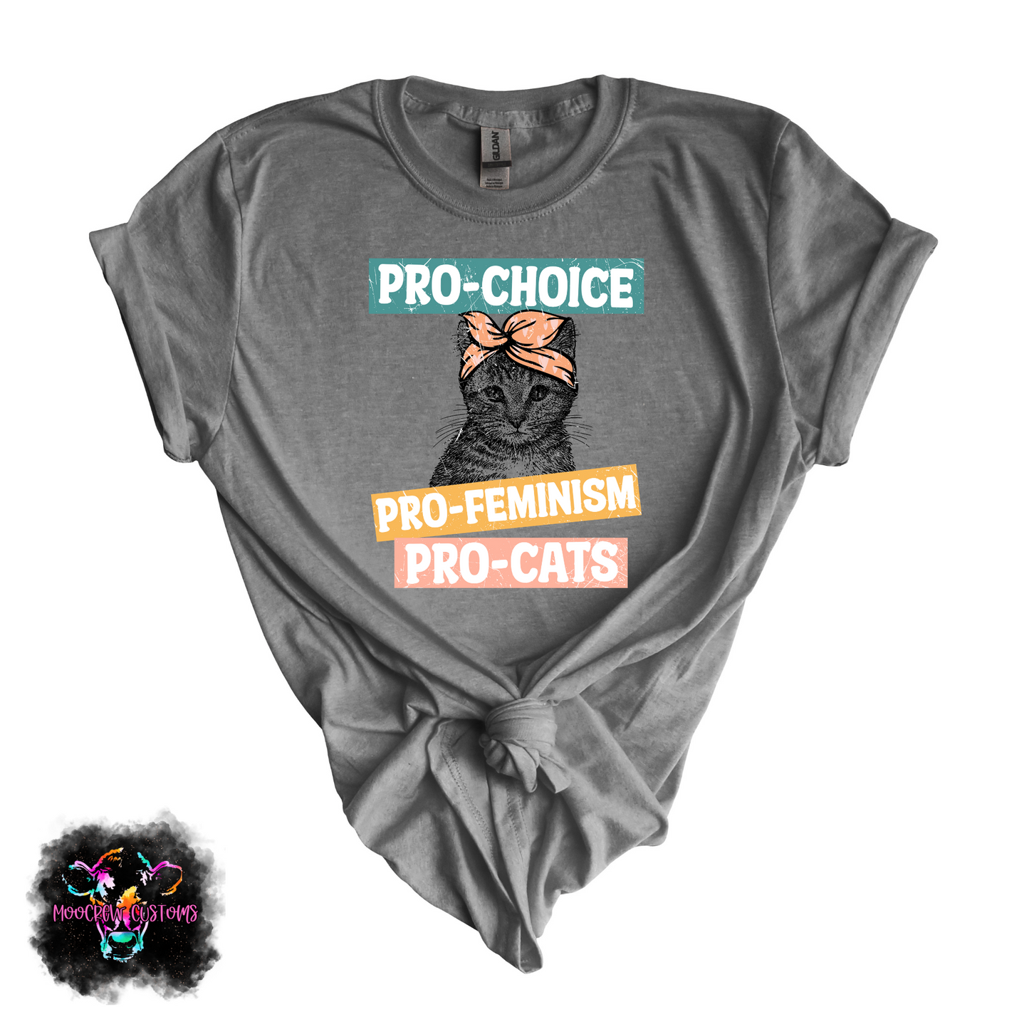 Pro Choice Pro Cats Tshirt