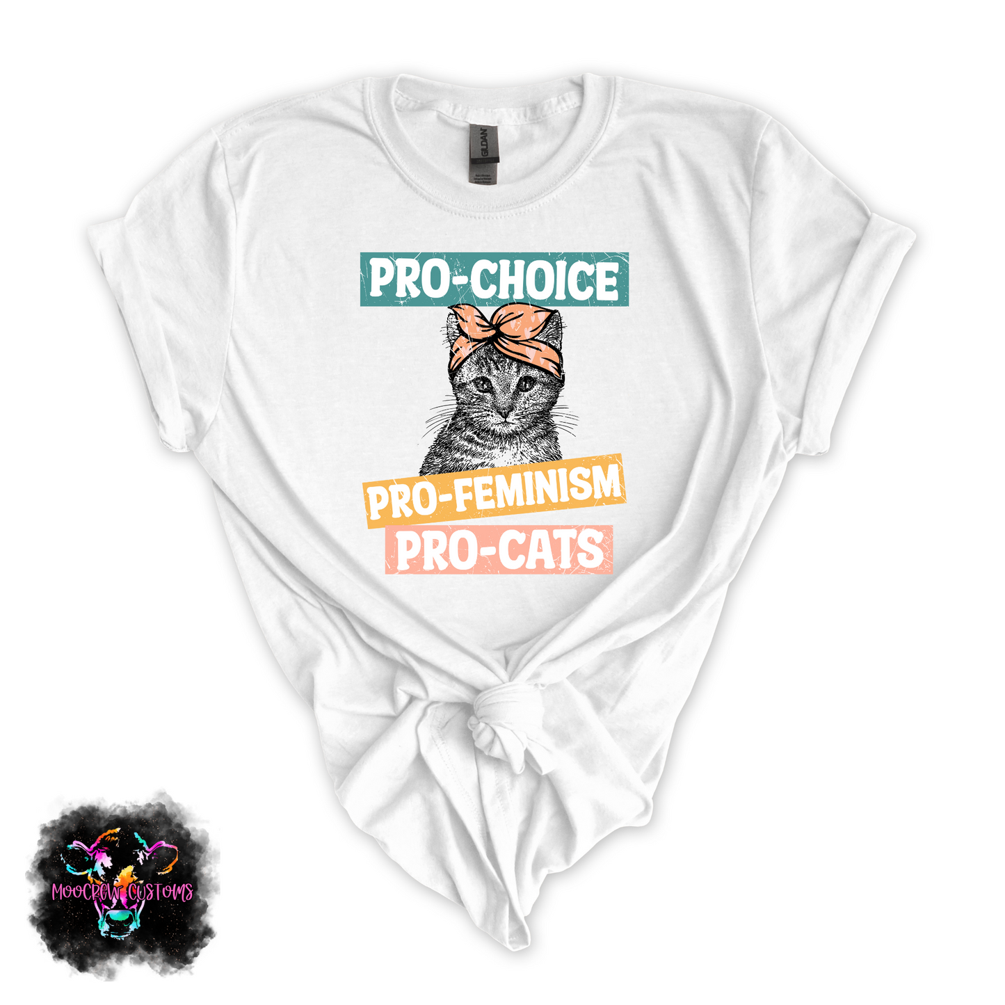 Pro Choice Pro Cats Tshirt