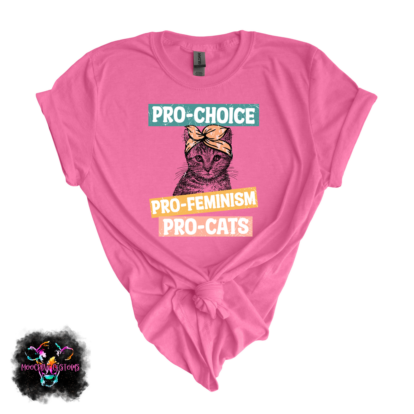 Pro Choice Pro Cats Tshirt