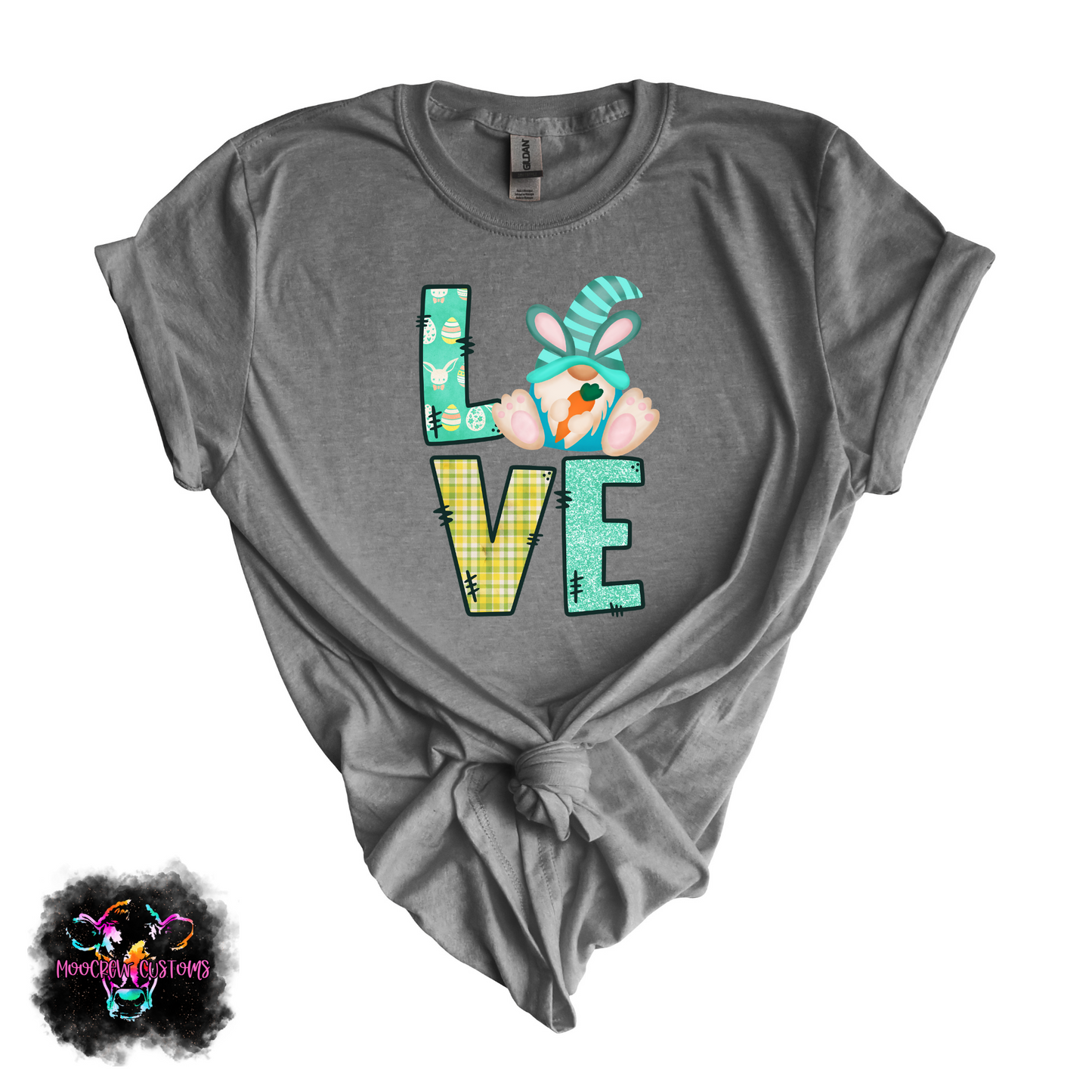 Easter Gnome Love Tshirt