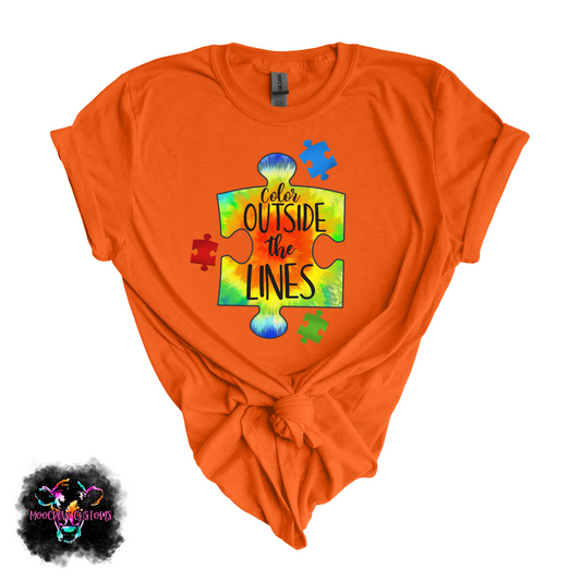 Color Outside The Lines Tshirt