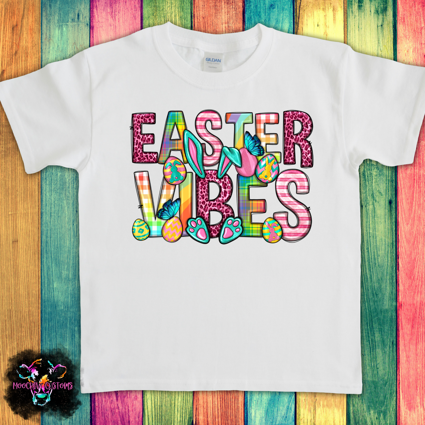 Easter Vibes Kids Tshirt