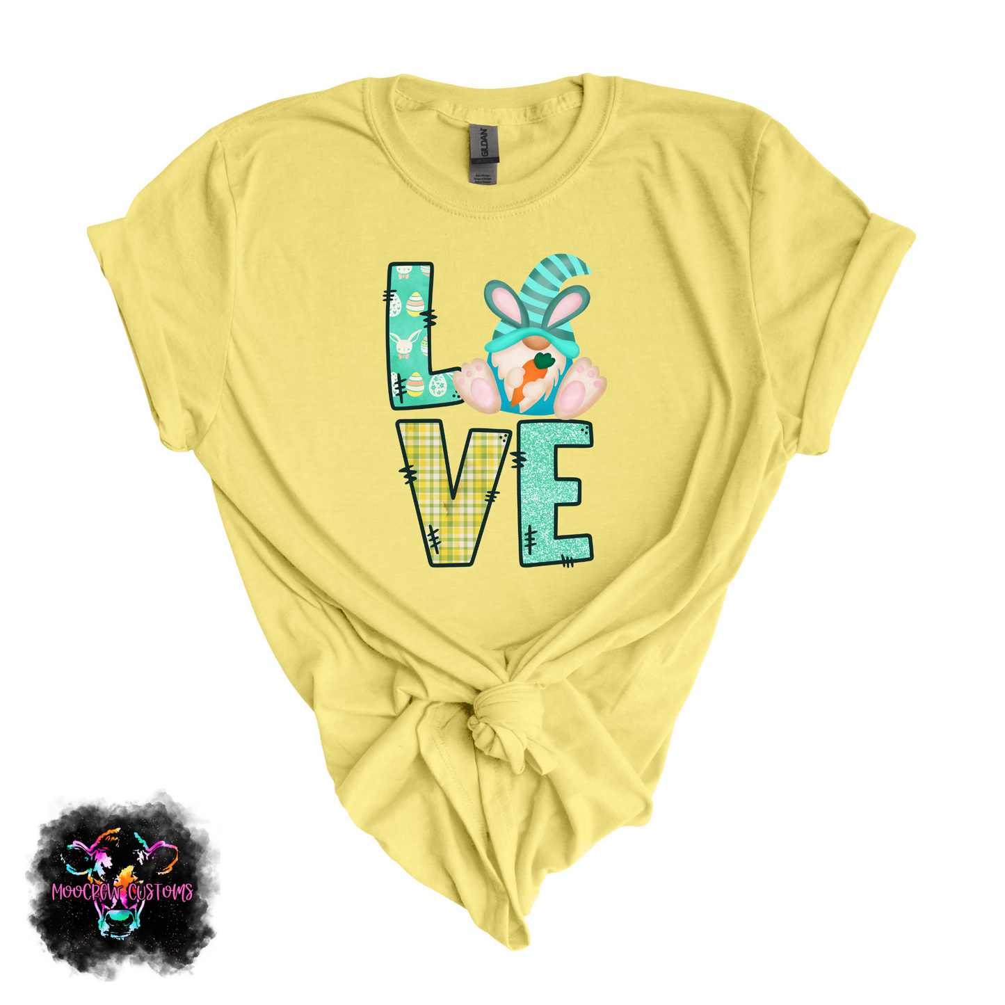 Easter Gnome Love Tshirt