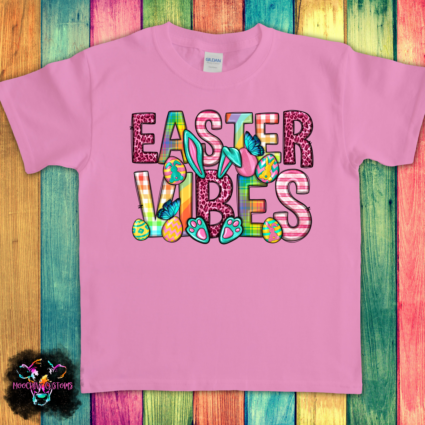 Easter Vibes Kids Tshirt