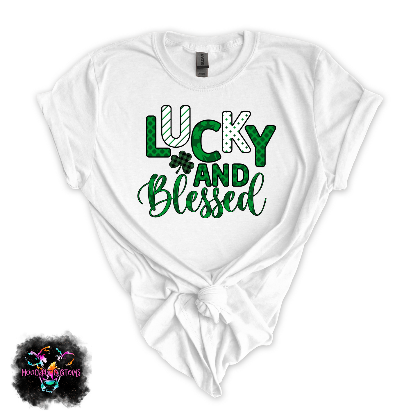 Lucky and Blessed Tshirt