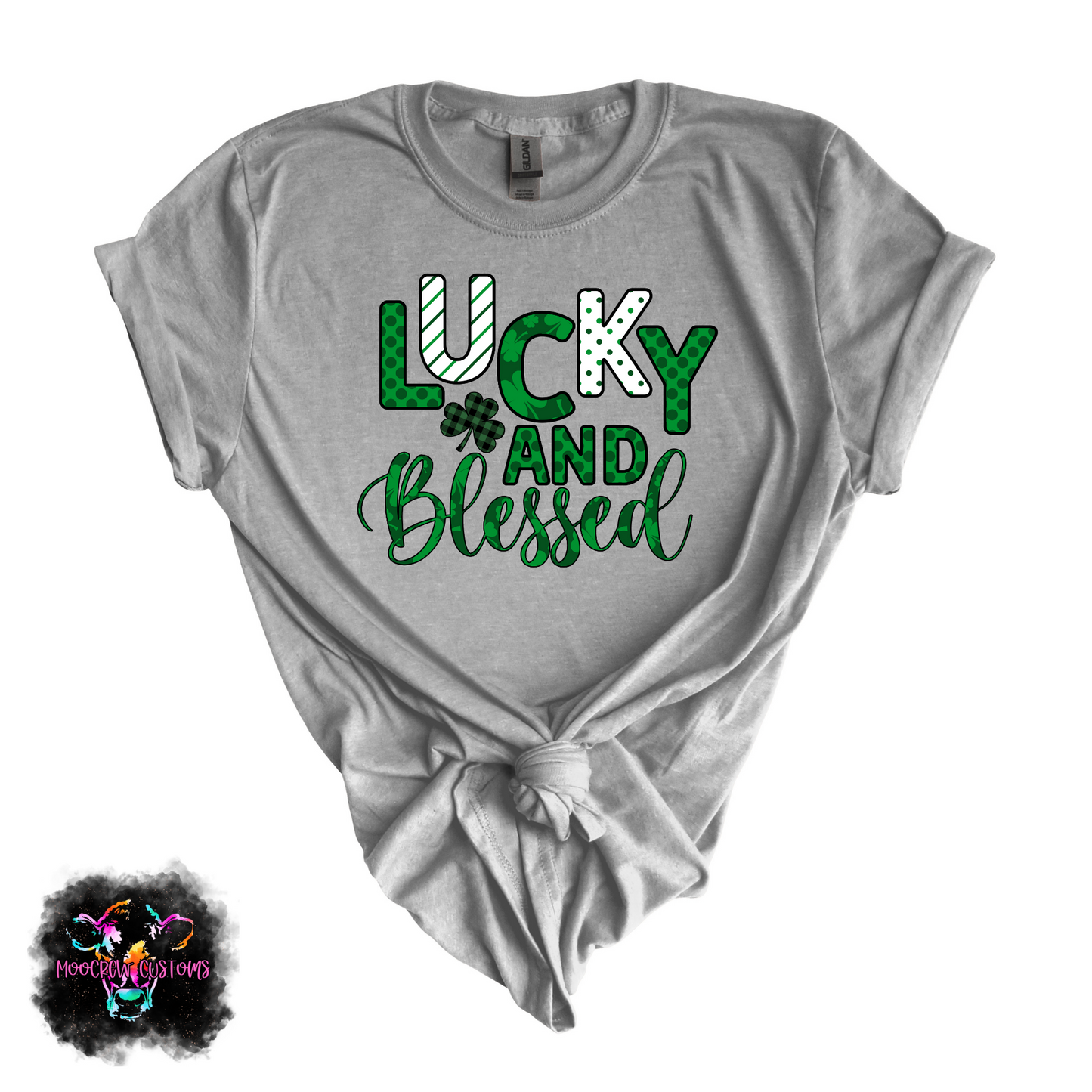 Lucky and Blessed Tshirt