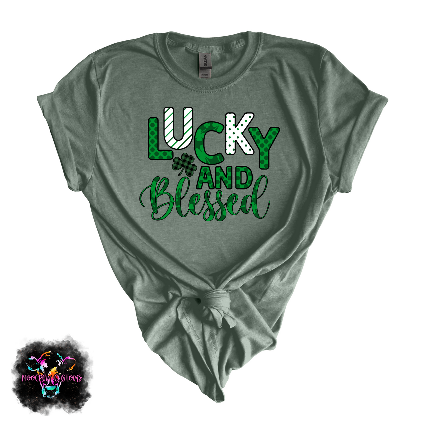 Lucky and Blessed Tshirt