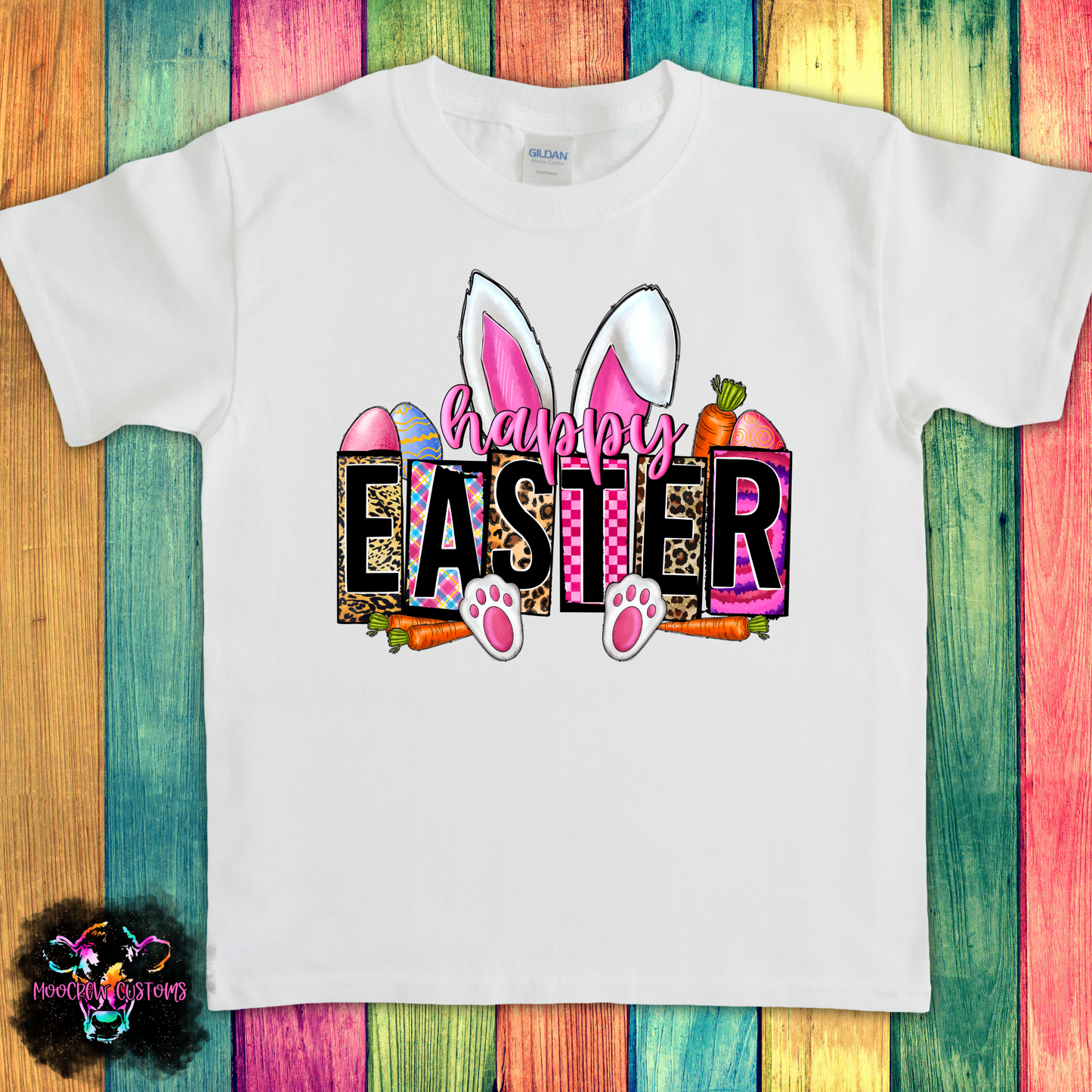 Happy Easter Graffiti Kids Tshirt