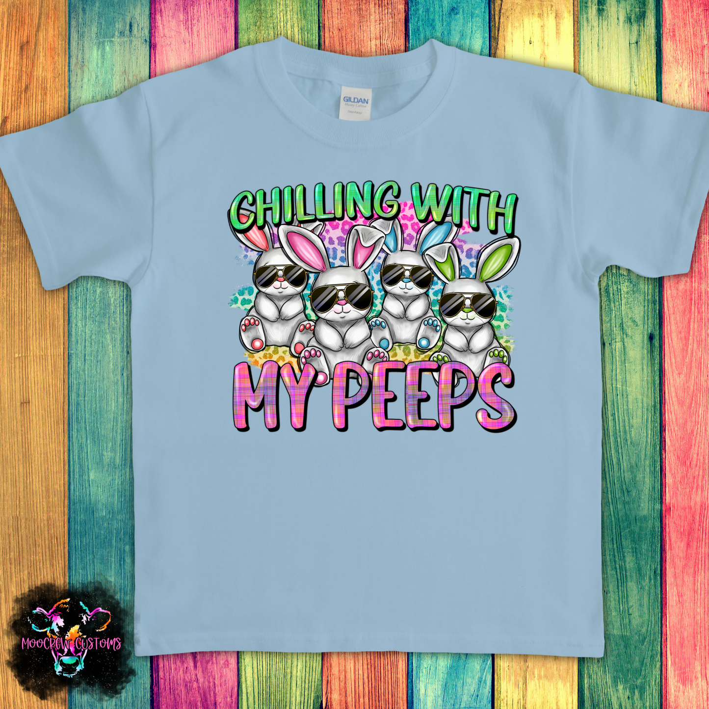 Chillin With My Peeps Kids Tshirt