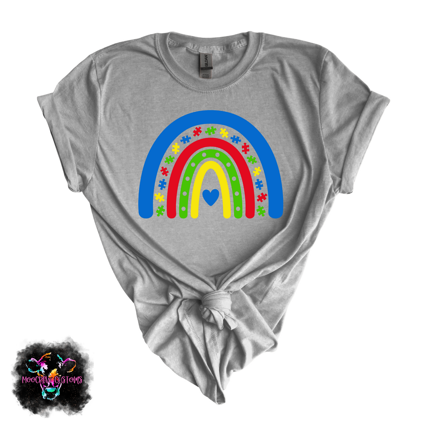 Autism Awareness Rainbow Tshirt