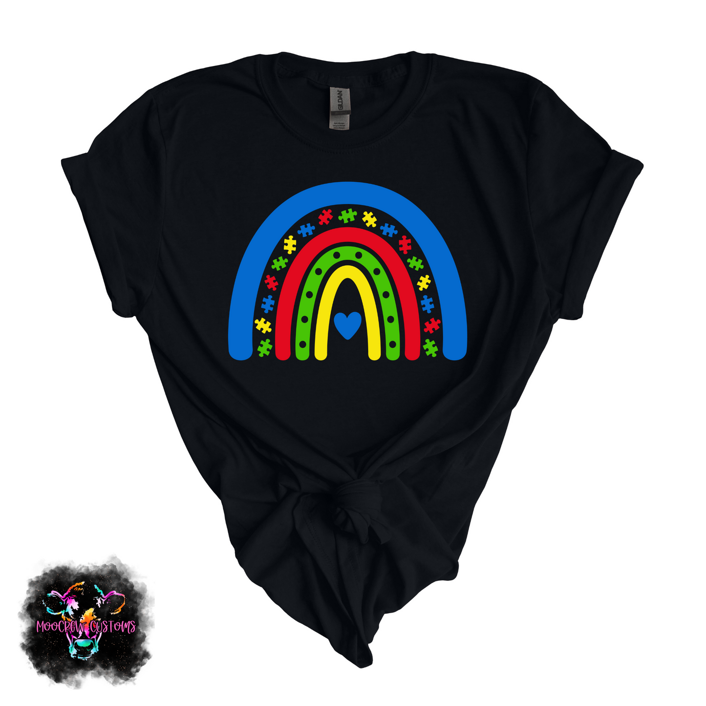 Autism Awareness Rainbow Tshirt