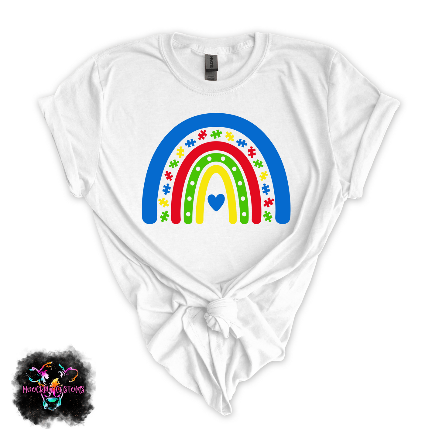 Autism Awareness Rainbow Tshirt