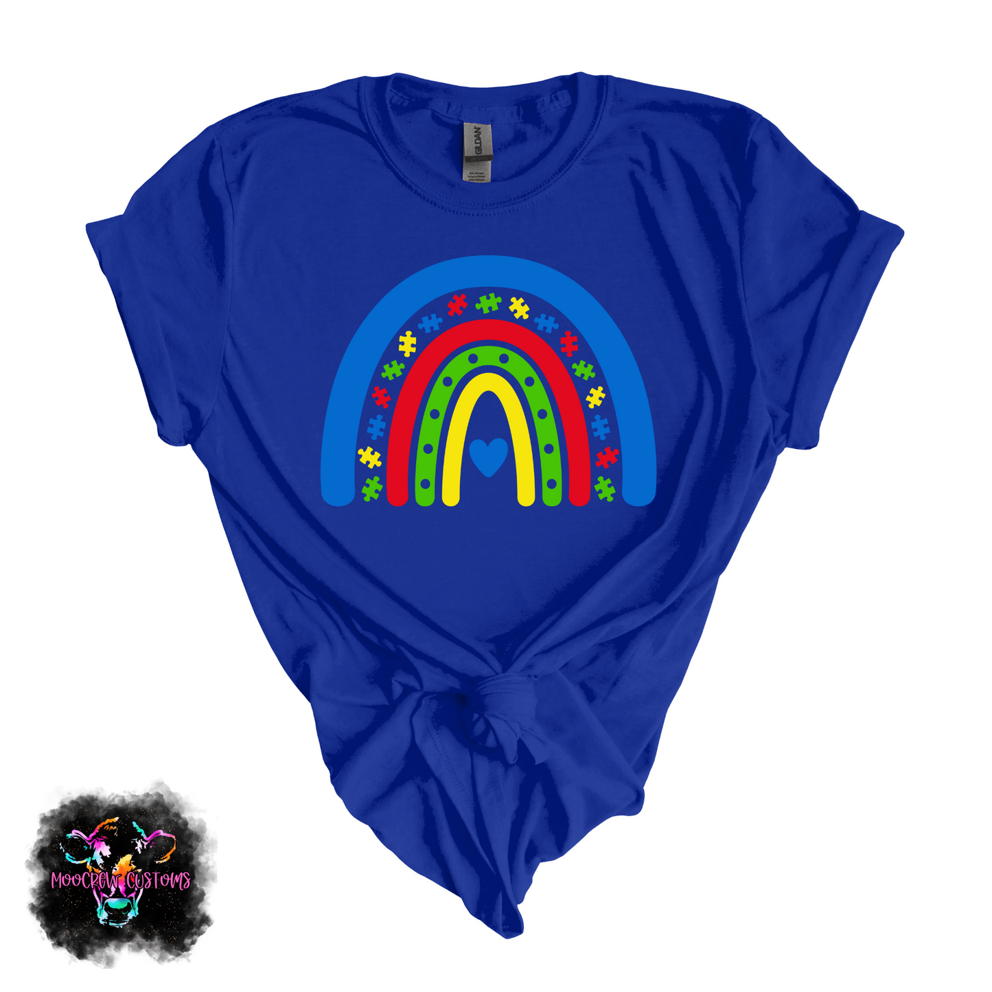 Autism Awareness Rainbow Tshirt