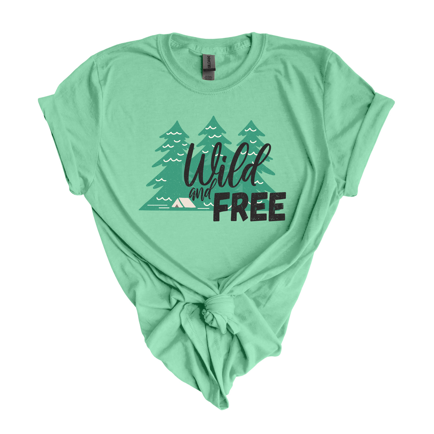 Wild and Free Trees Tshirt