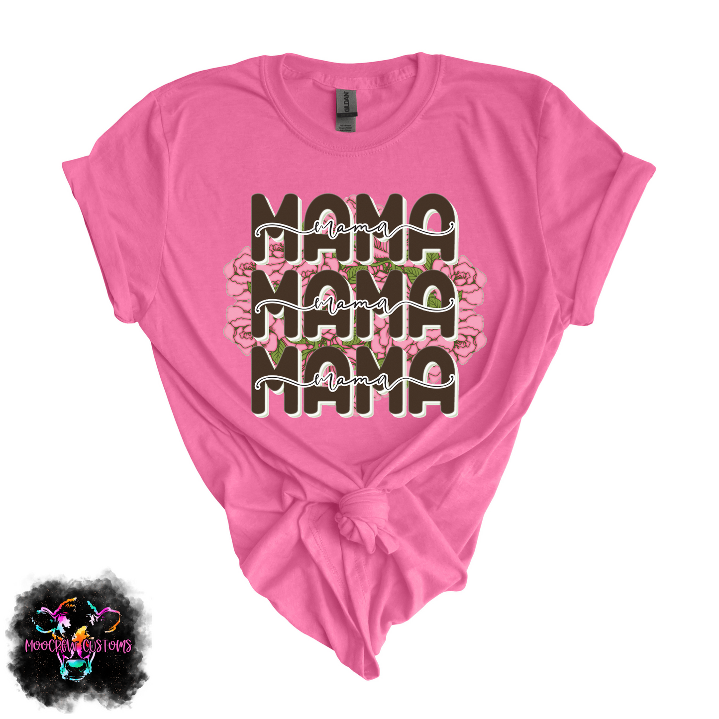 Blessed Mama Stacked Tshirt