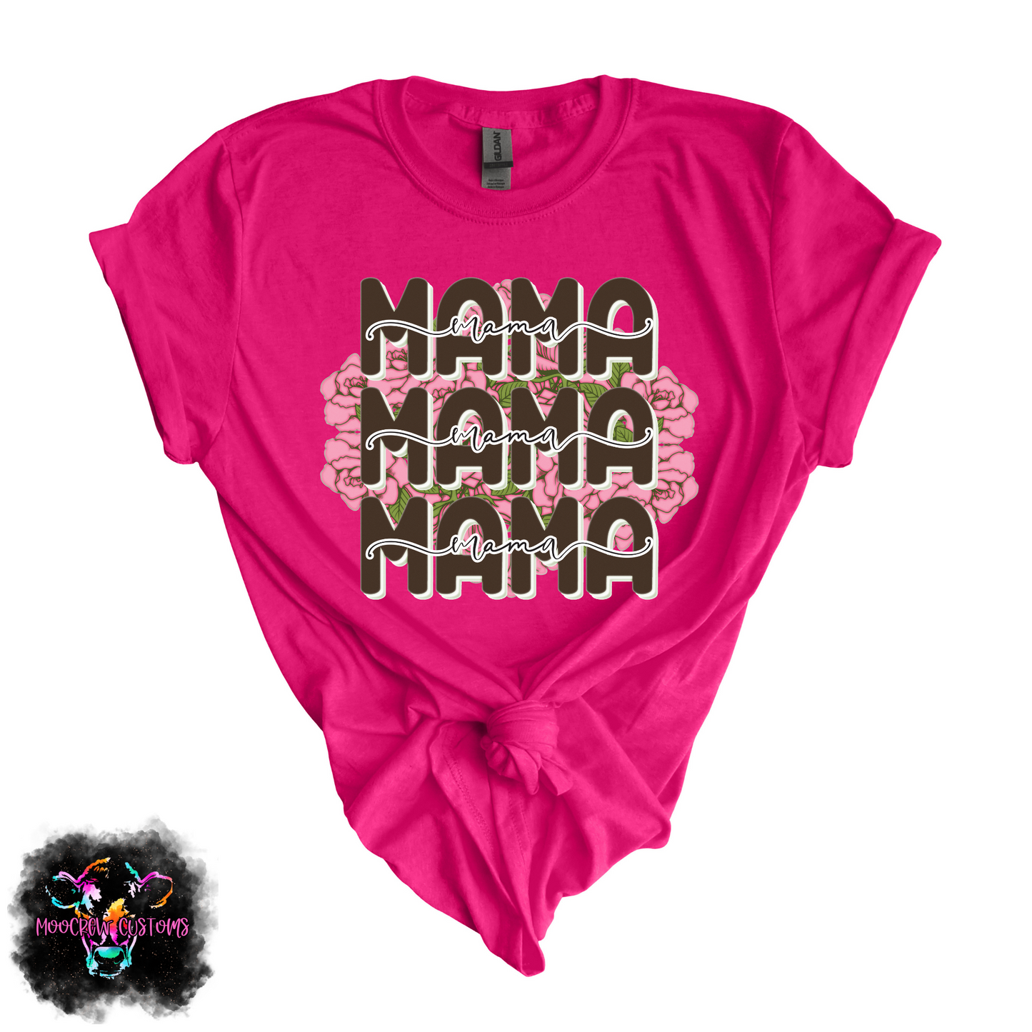 Blessed Mama Stacked Tshirt